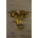 19th Century Florentine giltwood wall sconce