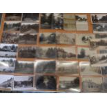 Thirty six postcards, Croydon related, including twenty six RP's, views in Thornton Heath