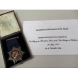 Victorian medal issued at the laying of the foundation stone of Blackfriars Bridge, inscribed on the