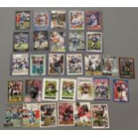 Quantity of American signed football cards