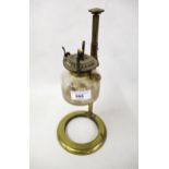 R&J Beck London 19th Century brass laboratory oil lamp