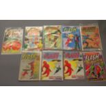 DC Comics, group of eight ' The Flash ', American issue Comics, including No.s 115, 116, 117, 118,