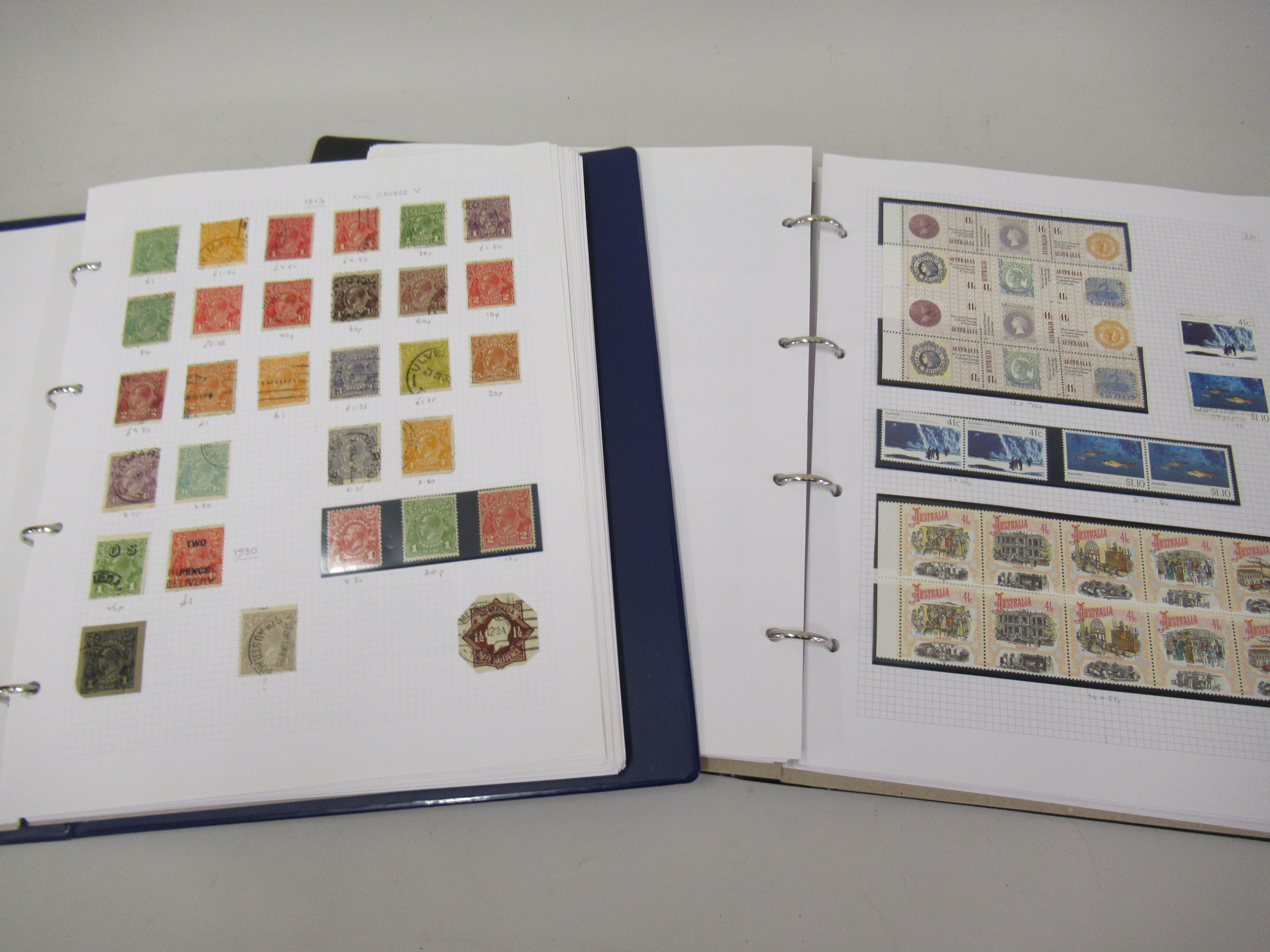 Two loose leaf albums containing a collection of Australia and Australian States stamps, Victoria to - Image 2 of 3