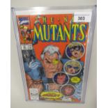 Marvel Comics, ' The New Mutants ' American issue 87 with the first appearance of ' Cable '