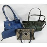 Quantity of various ladies handbags