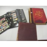 Two albums containing a collection of various World stamps, together with loose stock book leaves of