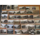 Thirty eight postcards, Croydon related, including twenty six RP's, mainly views of Thornton Heath