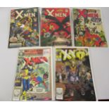 Marvel Comics, group of five ' X-Men ' American issue comics including No.s 23, 24 and 33