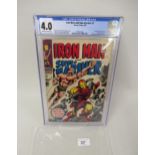 Marvel Comics, American issue ' Iron Man ' and ' Sub-Mariner ', No.1 CGC graded 4.0