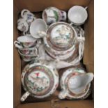 20th Century Chinese porcelain part tea service