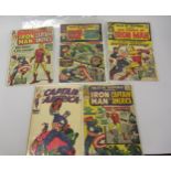 Marvel Comics, group of four ' Tales of Suspense ' featuring Iron Man and Captain America,