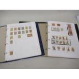 Two loose leaf albums containing a collection of Australia and Australian States stamps, Victoria to