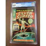 Marvel Comics, American issue ' The Silver Surfer ', No.1 (The Origin of the Silver Surfer), CGC