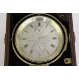 19th Century rosewood cased marine chronometer by John Campbell (late Norris & Campbell,