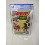 Marvel Comics, American issue ' The Avengers ', No.8 (the first appearance of ' Kang The