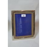 Chinese silver rectangular photograph frame, bearing marks, 10.25ins x 8.25ins