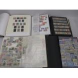 Five albums containing a collection of GB, Isle of Man and European stamps
