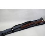 BSA Meteor air rifle .177 calibre with Bisley 4 x 20 telescopic sight, in a soft case
