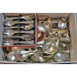 Quantity of various silver plated cutlery