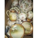Japanese Satsuma tea service Various damges to seaset, also some repairs to teacups. Please see