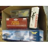 Corgi 1/72 scale diecast model Lancaster and Battle of Britain set, together with two other boxed