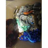 Large quantity of various costume jewellery