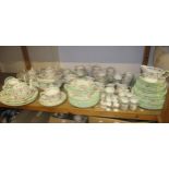 Minton Haddon Hall pattern dinner, tea and coffee service including twenty one 10.5in dinner plates,