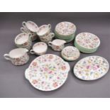 Small quantity of Minton Haddon Hall tea and coffee ware