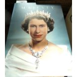 Large modern hardback volume, ' Her Majesty ' by Taschen together with two other Royalty related