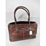 Tod's brown leather tote bag