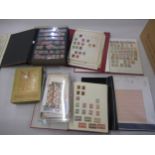 Quantity of mainly German postage stamps in albums and loose, and an album of Great Britain stamps