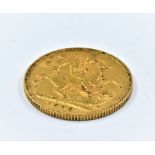Full gold Sovereign dated 1908