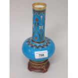 Small 19th Century Minton vase ( Christopher Dresser design ) with stylised decoration on