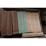 Box containing a quantity of ' Study of History ', ten volumes