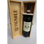 One Magnum bottle, Vignole Chianti Classico 2008, in a wooden box