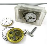 Two 19th Century pocket watch movements by Dent and unnamed, together with an American Sargent &