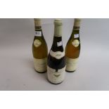 Two bottles, Batard-Montrachet Grand Cru, together with one bottle, Domaine Patrick Javillier