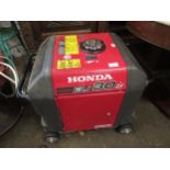 Modern Honda EU 30 IS petrol generator From the 2000's. There is no key for this generator, have