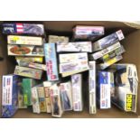 Twenty nine unmade model aircraft kits including Airfix, Frog, etc