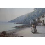 JOHN WHITE (1851-1933) EARLY EVENING, CAWSAND, PLYMOUTH Signed, titled verso, watercolour and