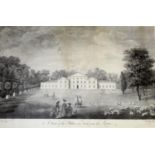 AFTER WILLIAM MARLOW (1740-1813) AND OTHERS A VIEW OF THE PALACE AT KEW FROM THE LAWN; A VIEW OF THE