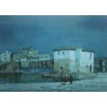 ALBERT MOULTON FOWERAKER (1873-1942) MOONLIGHT, CORDOBA Signed, watercolour 24 x 34.5cm. ++ Good