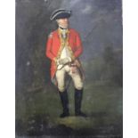 ATTRIBUTED TO SAMUEL DE WILDE (1751-1832) PORTRAIT OF AN ACTOR IN THE CHARACTER OF AN ARMY OFFICER