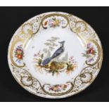 NANTGARW PORCLEAIN DISH - KIEFT COLLECTION probably from the Macintosh Service, London decorated the
