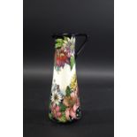 LARGE MOORCROFT JUG - SANDBACH BOUQUET a limited edition jug in the Sandback Bouquet design, part of