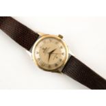 A GENTLEMAN'S STAINLESS STEEL AND GOLD PLATED AUTOMATIC CHRONOMETRE CONSTELLATION WRISTWATCH BY