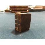 Miniature Book. The Bible in Miniature, engraved title to New Testament, 1 [of 14] wood-engraved