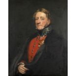 CIRCLE OF SIR JOHN WATSON GORDON, PRSA, RA (1788-1864) PORTRAIT OF A BRITISH ARMY OFFICER Half
