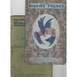 SIZAIRE FRERES C1927. A detailed handbook with excellent line-drawings on 24pp with a colour-printed