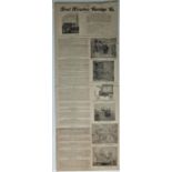 GREAT HORSELESS CARRIAGE CO. LTD. A large, circa-June 1896, double-sided promotional broadsheet
